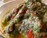 ギリシャ料理 焼なすのディップ作り方13写真