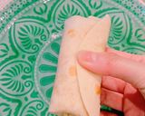 冷凍トルティーヤで作る簡単ブリトー作り方8写真