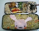 お弁当に☆炊飯器でカレーな炊き込みご飯☆作り方4写真