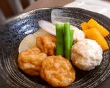 ＊揚げボールと鶏つくねの可愛い煮物＊作り方5写真