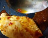 めんつゆスィートチリソース照り焼き作り方6写真