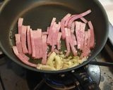 ベーコンとにんにくのペペロンチーノ作り方5写真