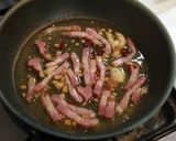 ベーコンとにんにくのペペロンチーノ作り方12写真