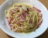 ベーコンとにんにくのペペロンチーノ作り方16写真