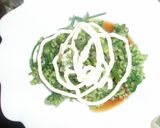 にらの花芽deおひたしサラダ作り方4写真
