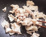 ☆豚キムチ焼きうどん☆作り方2写真