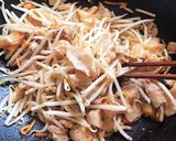 ☆豚キムチ焼きうどん☆作り方3写真