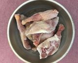 若鳥レッグ　モモ肉作り方2写真