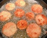 茄子の豚バラ肉挟み揚げ作り方5写真