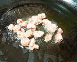 犬ご飯　牛肉レタスチャーハン作り方2写真