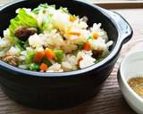 犬ご飯　牛肉レタスチャーハン作り方4写真
