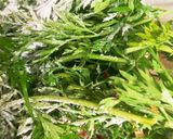 胡麻油で人参の葉の天ぷらと人参のかき揚げ作り方2写真