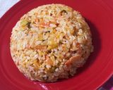 とろ〜りチーズタッカルビ風キムチ炒飯作り方7写真