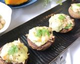 椎茸のタイ風パクチーズ焼き☆作り方4写真