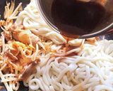 ☆豚キムチ焼きうどん☆作り方4写真