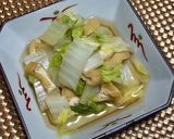簡単過ぎ！白菜と油揚げの煮浸し作り方3写真
