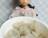 リカちゃん♡エビフリ オニオンフライかけ作り方4写真