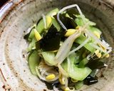 豆もやしと胡瓜の辛子酢和え作り方4写真