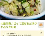 大量消費♪切って混ぜるだけ♡やみつき白菜作り方9写真