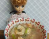 リカちゃん♡エビパクチースープ(おまけ)作り方11写真