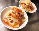 れんこんのごまどれサラダ作り方4写真