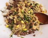 焼肉のタレで簡単！ビビンバ風ご飯。作り方10写真