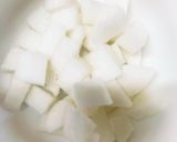 全てレンジ温野菜卵梅甘酢南蛮風チャンプル作り方1写真