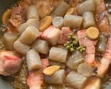 豚バラとコンニャク炒め煮作り方4写真