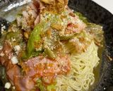 イタリアン冷やしバジルソーメン作り方5写真