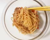 糖質ゼロ麺で火使わず、絶品トマトパスタ作り方2写真