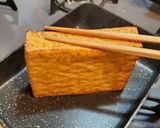 材料2つで超速！厚揚げの生姜ダレ焼き作り方3写真