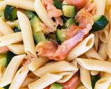 イタリア発 スモークサーモンの冷製パスタ作り方4写真