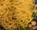 野菜生活でフライパン一つナポリタン？作り方4写真