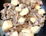 豚こまとたけのこのしぐれ煮作り方6写真
