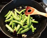 スナップえんどうでペペロンチーノ作り方3写真