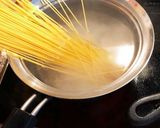 スナップえんどうでペペロンチーノ作り方4写真