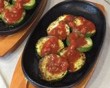 ズッキーニのピザ風味焼き！弁当にも作り方2写真