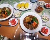 夏、夏summerカレーでSMILE作り方11写真