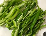 柔らかお肉のピーマンたっぷり青椒肉絲作り方1写真