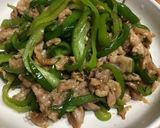 柔らかお肉のピーマンたっぷり青椒肉絲作り方6写真
