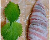 しその葉入りの肉巻きおにぎり作り方3写真