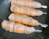 しその葉入りの肉巻きおにぎり作り方4写真