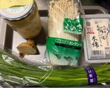 ニラとえのきのとろみ豆腐煮作り方1写真