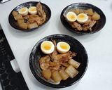 手羽先と大根のコーラ煮作り方6写真