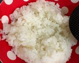 おむすび屋さん風！塩昆布と枝豆のおにぎり作り方1写真
