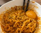 辛ラーメン混ぜ麺　アレンジレシピ作り方4写真
