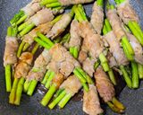 豚バラ肉で⭐︎アスパラ肉巻き作り方5写真