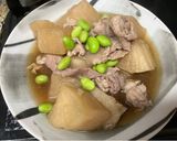 味しみ大根と豚肉の煮物作り方4写真