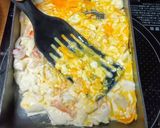 豆腐とカニカマのほっこり卵焼き作り方2写真