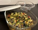 夏野菜のっけ豆腐 塩こん部長と桃屋の生姜作り方7写真
